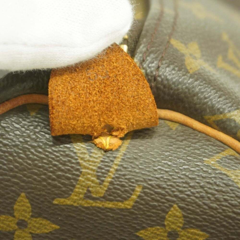 LOUIS VUITTON Brown Monogram Keepall 55 Boston Bag - Picture 10 of 15